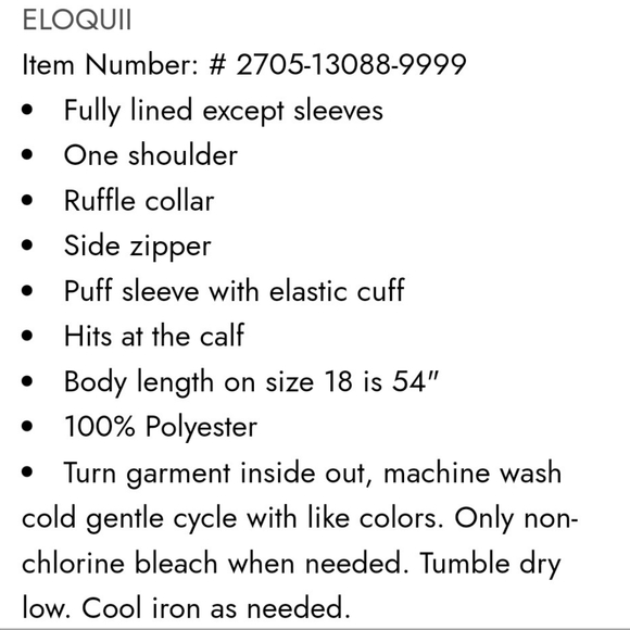 Chiffon Ruffled Dress - Picture 5 of 5